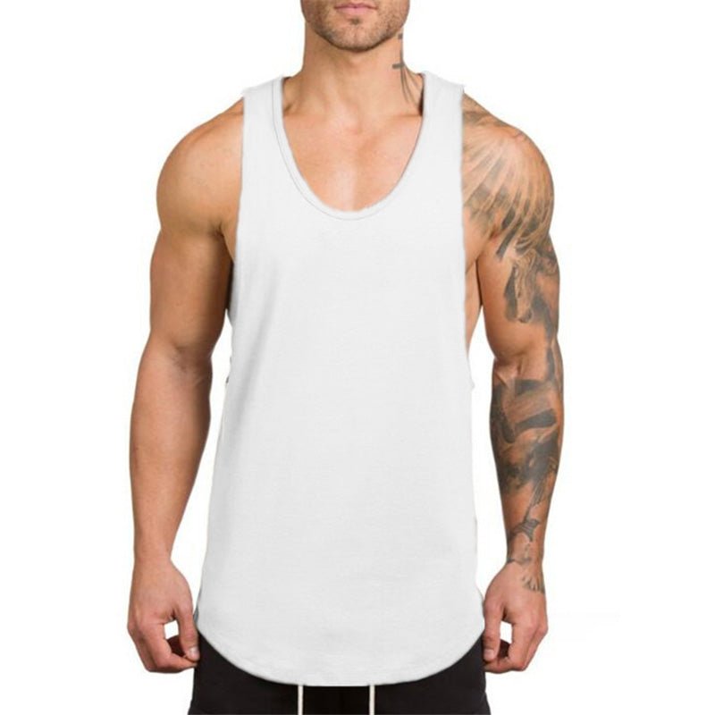Men's Essentials Plain Stringer Vest
