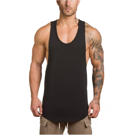 Men's Essentials Plain Stringer Vest