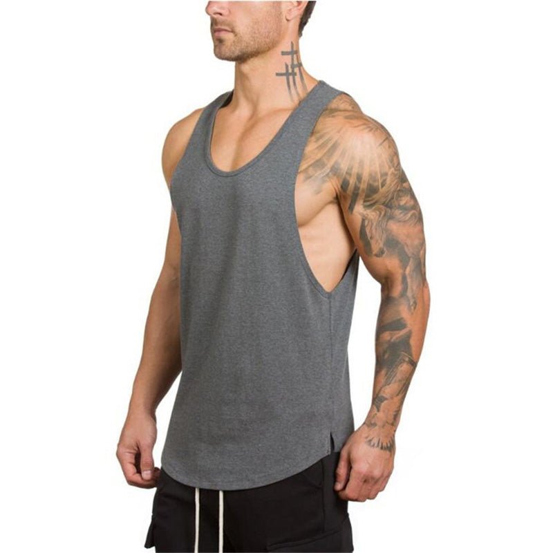 Men's Essentials Plain Stringer Vest