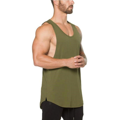Men's Essentials Plain Stringer Vest