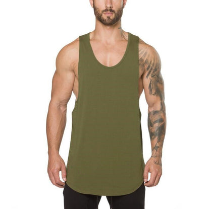 Men's Essentials Plain Stringer Vest