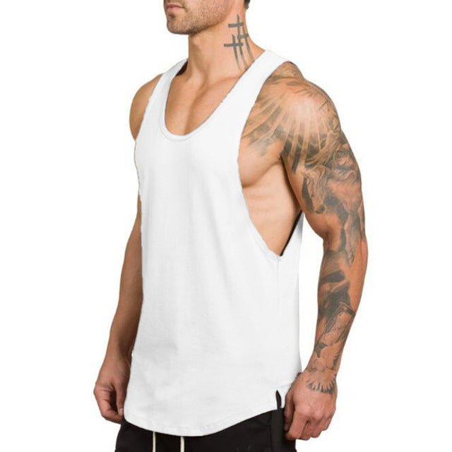 Men's Essentials Plain Stringer Vest