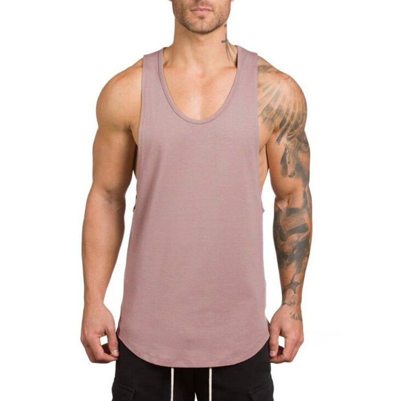 Men's Essentials Plain Stringer Vest