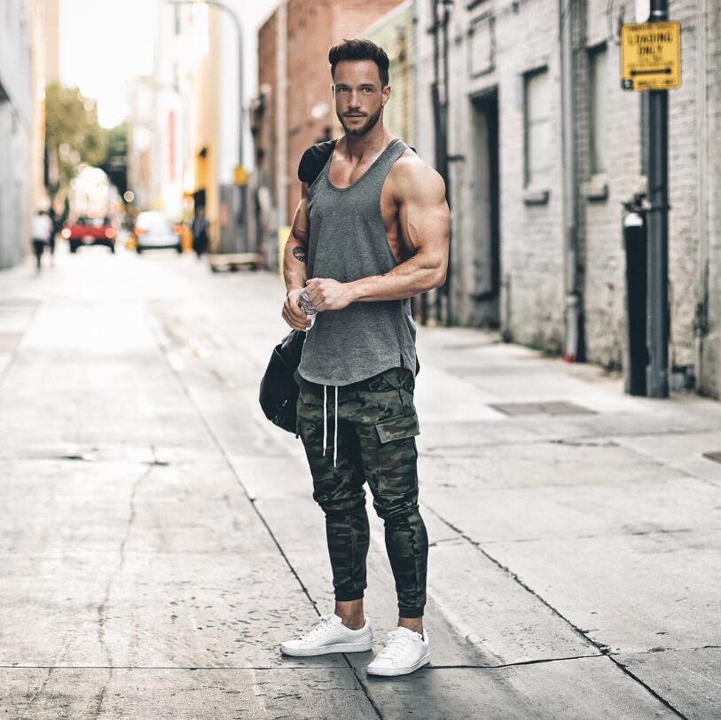 Men's Essentials Plain Stringer Vest
