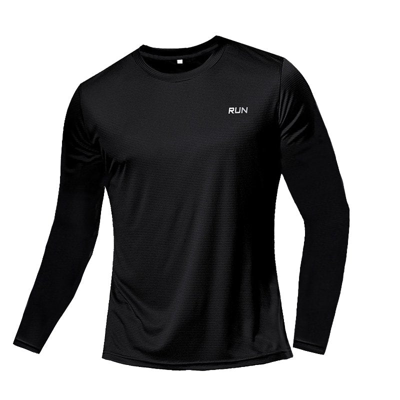 Men's "RUN" Long Sleeve T-Shirt