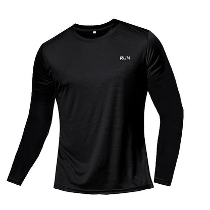 Men's "RUN" Long Sleeve T-Shirt