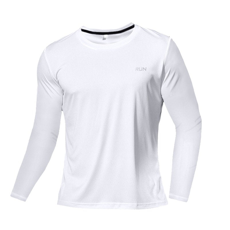 Men's "RUN" Long Sleeve T-Shirt