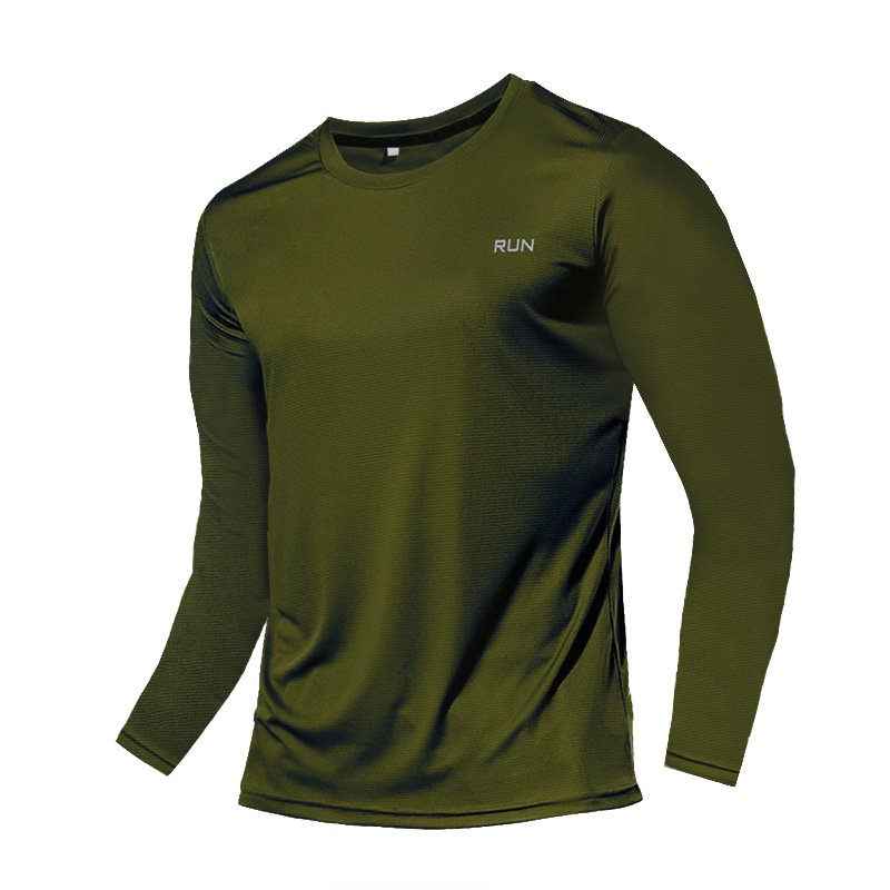 Men's "RUN" Long Sleeve T-Shirt