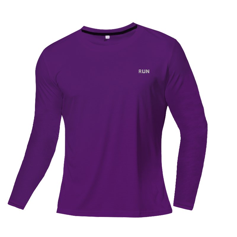 Men's "RUN" Long Sleeve T-Shirt