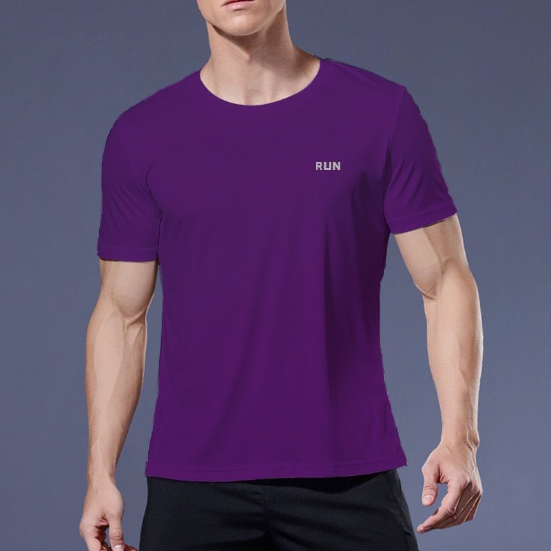 Men's "RUN" Short Sleeve T-Shirt