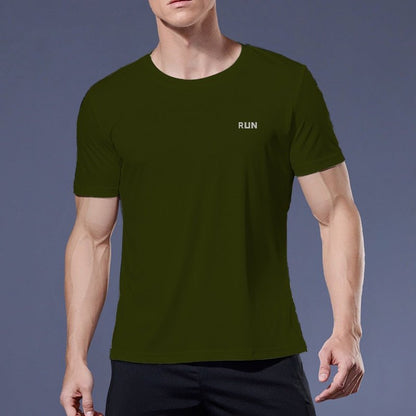 Men's "RUN" Short Sleeve T-Shirt