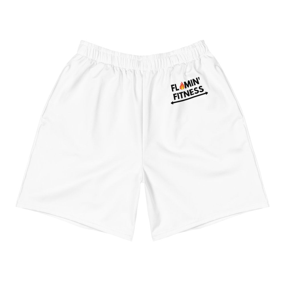 Men's White Sports Shorts