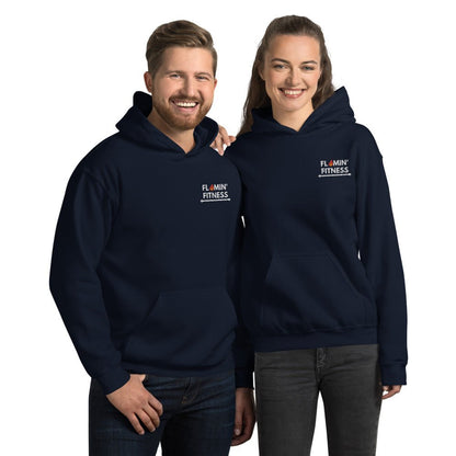 Navy Embroidered Logo Hoodie