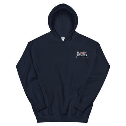 Navy Embroidered Logo Hoodie