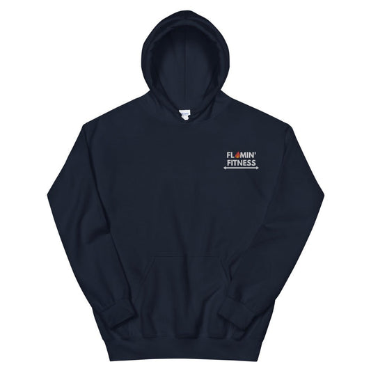 Navy Embroidered Logo Hoodie