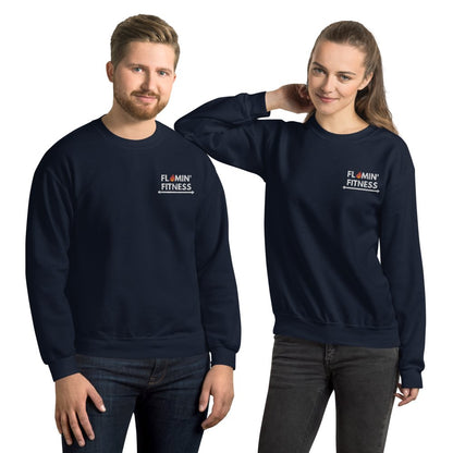 Navy Embroidered Logo Sweatshirt