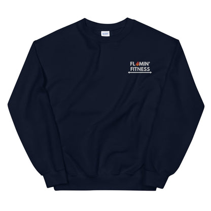 Navy Embroidered Logo Sweatshirt