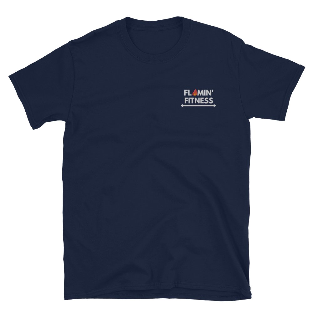 Navy Embroidered Logo T-Shirt