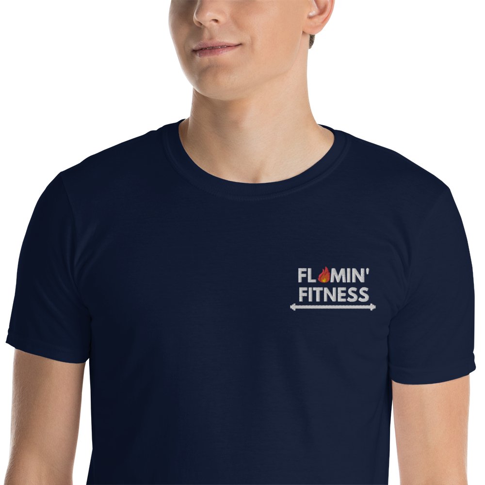 Navy Embroidered Logo T-Shirt