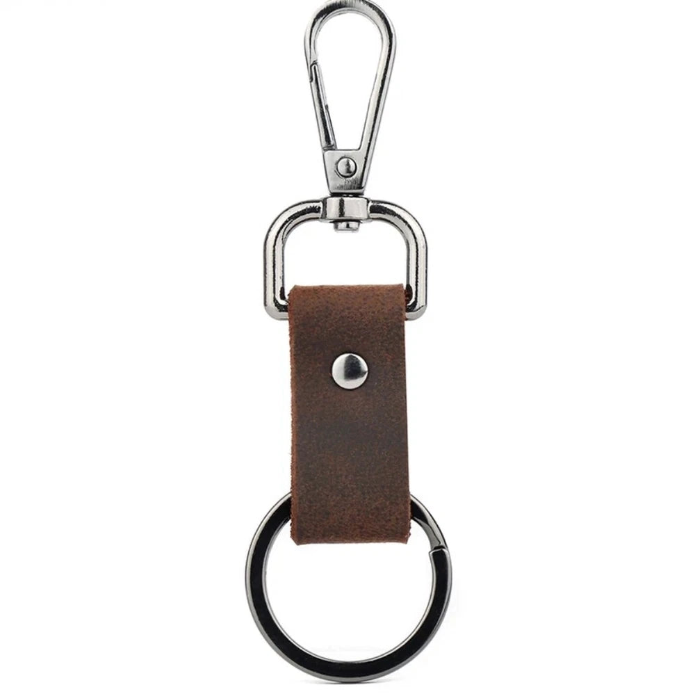 Brown Leather Charm holder