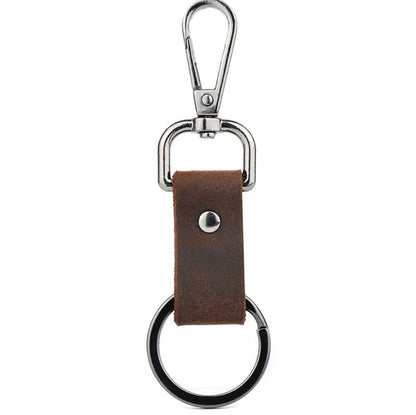 Brown Leather Charm holder
