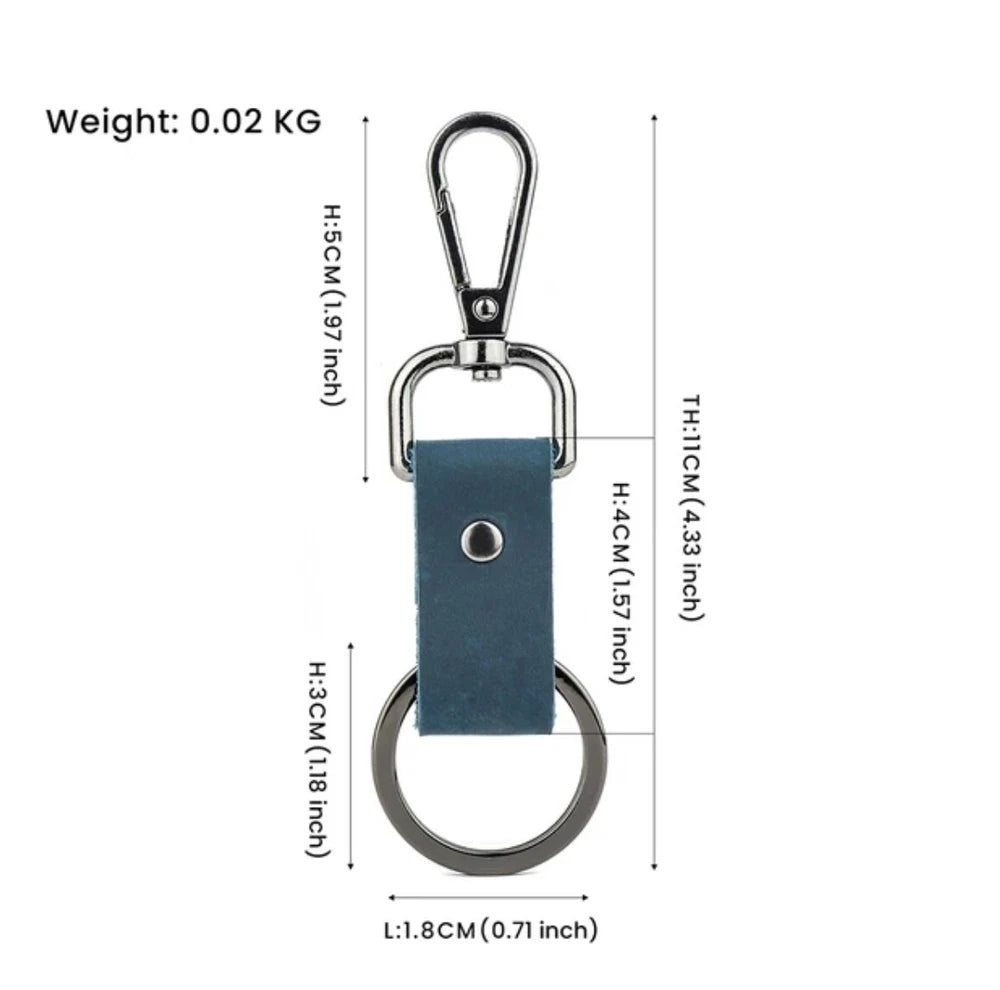 Brown Leather Charm holder