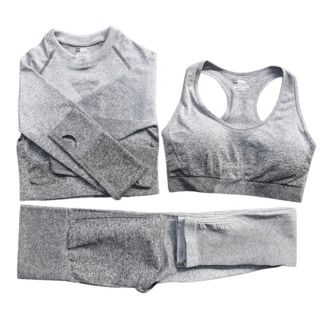 Seamless Ombre Complete Gym Set