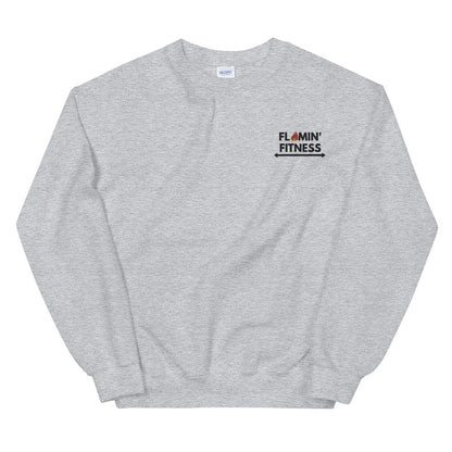Sport Grey Embroidered Logo Sweatshirt