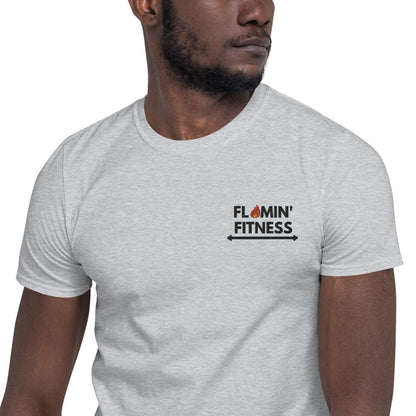 Sport Grey Embroidered Logo T-Shirt