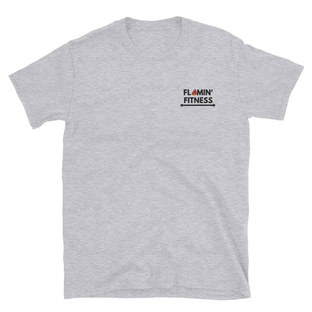 Sport Grey Embroidered Logo T-Shirt