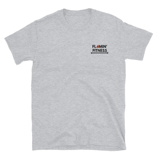 Sport Grey Embroidered Logo T-Shirt