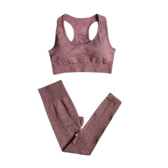 Sports Bra & Leggings Gym Set