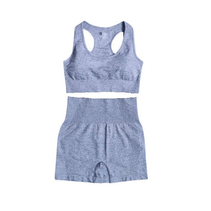 Sports Bra & Shorts Gym Set