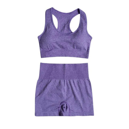 Sports Bra & Shorts Gym Set