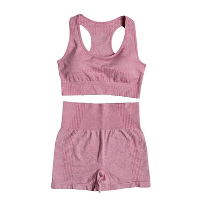 Sports Bra & Shorts Gym Set