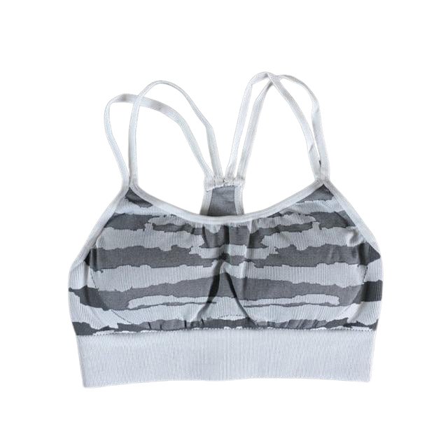 Tiger Print Seamless Gym Set