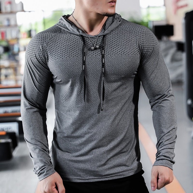 VitalMotion Men's Exercise Hooded Sweatshirt