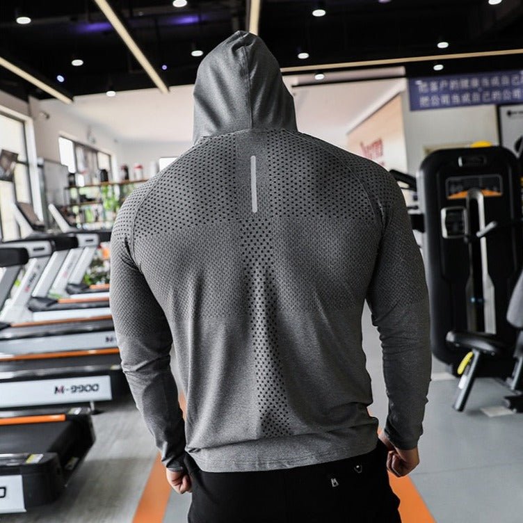 VitalMotion Men's Exercise Hooded Sweatshirt