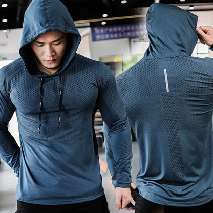 VitalMotion Men's Exercise Hooded Sweatshirt