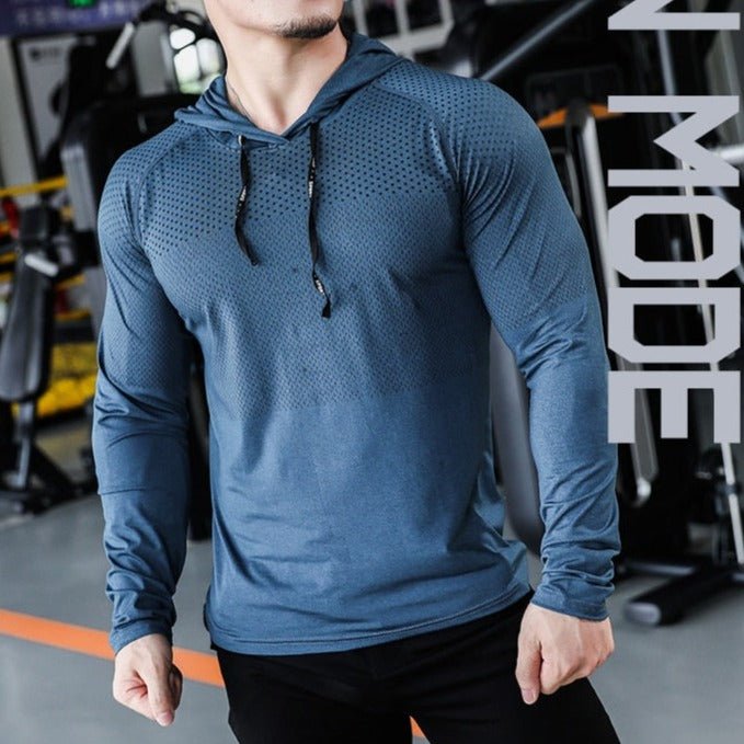 VitalMotion Men's Exercise Hooded Sweatshirt