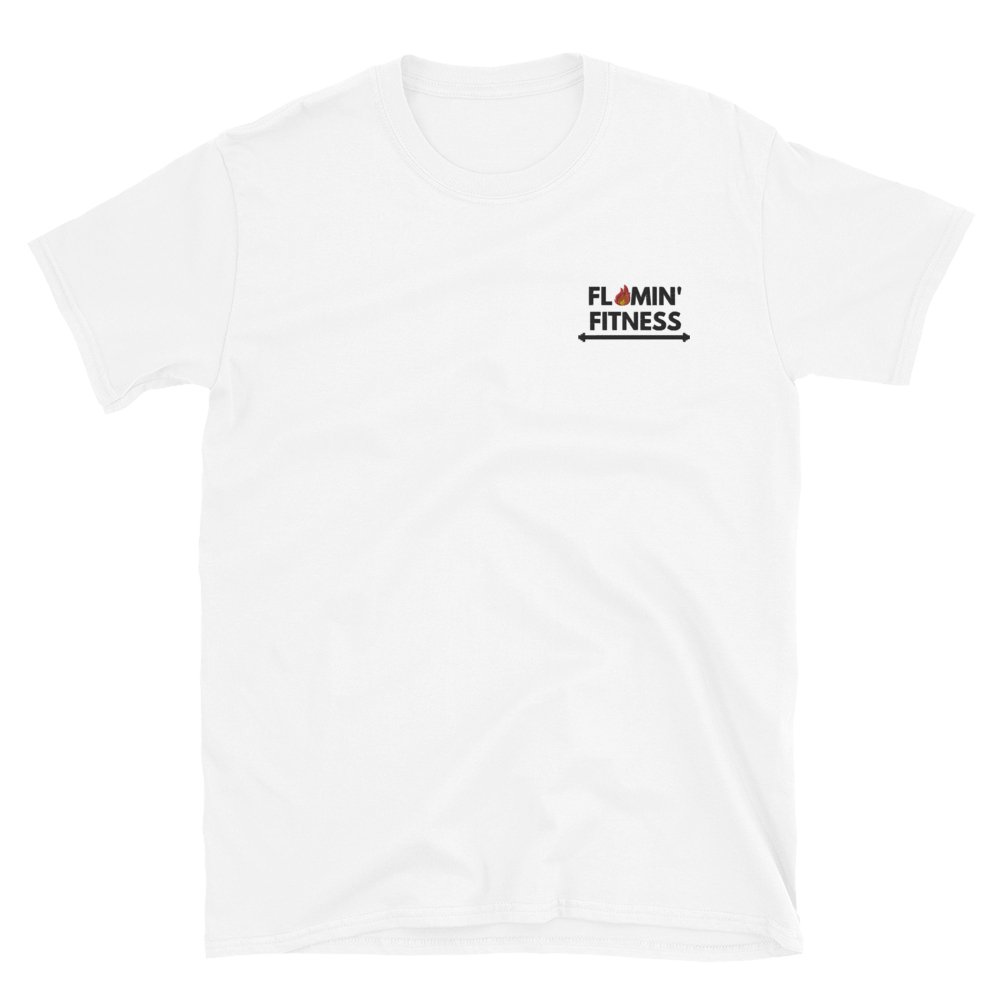 White Embroidered Logo T-Shirt