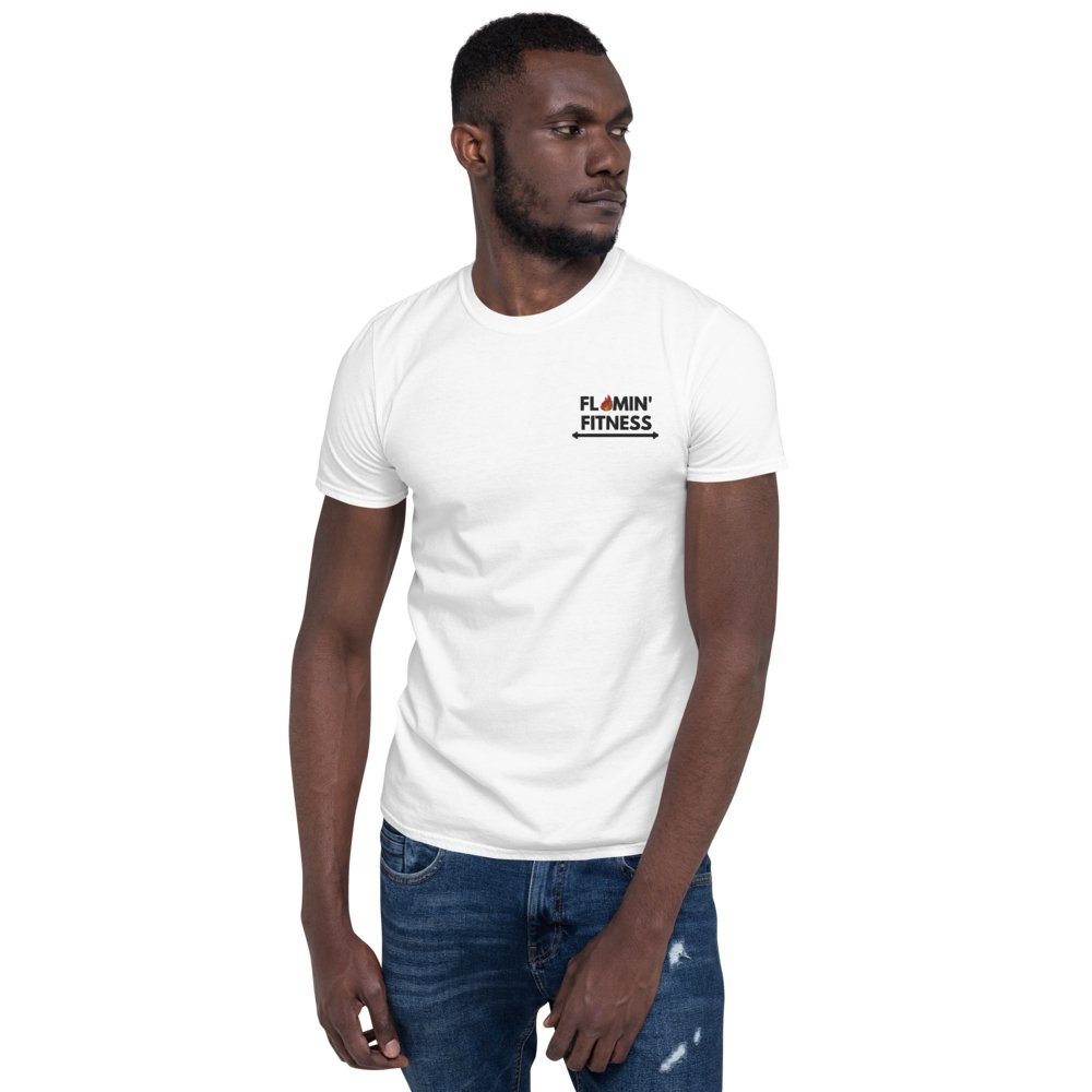 White Embroidered Logo T-Shirt