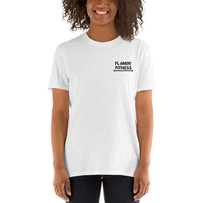 White Embroidered Logo T-Shirt