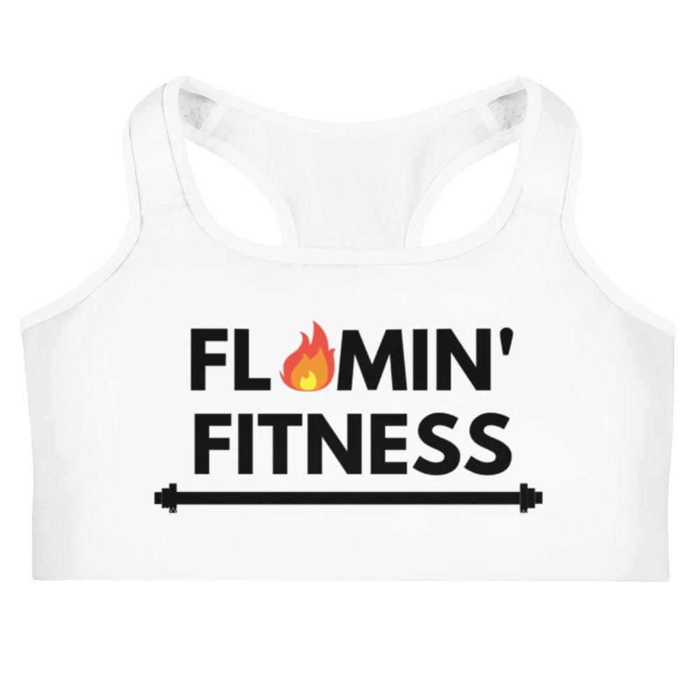 White Sports Bra