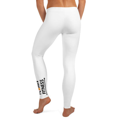 Women's White Gym Leggings