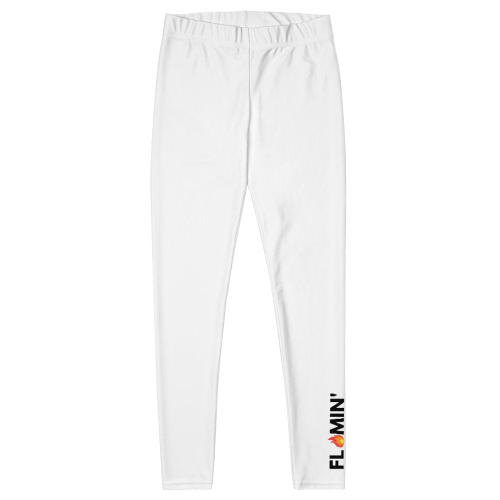 Women's White Gym Leggings
