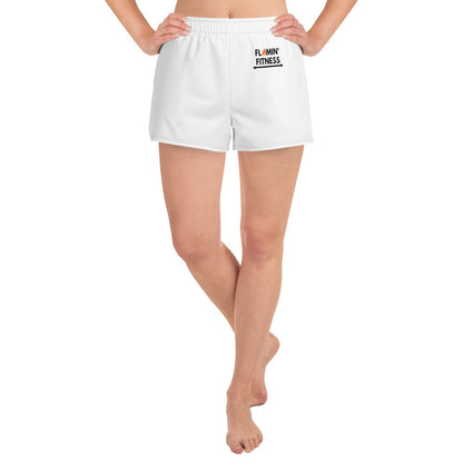 Women's White Sports Shorts