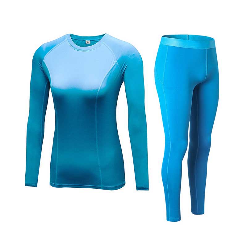 Women's Wool-Lined Thermal Base Layer Set