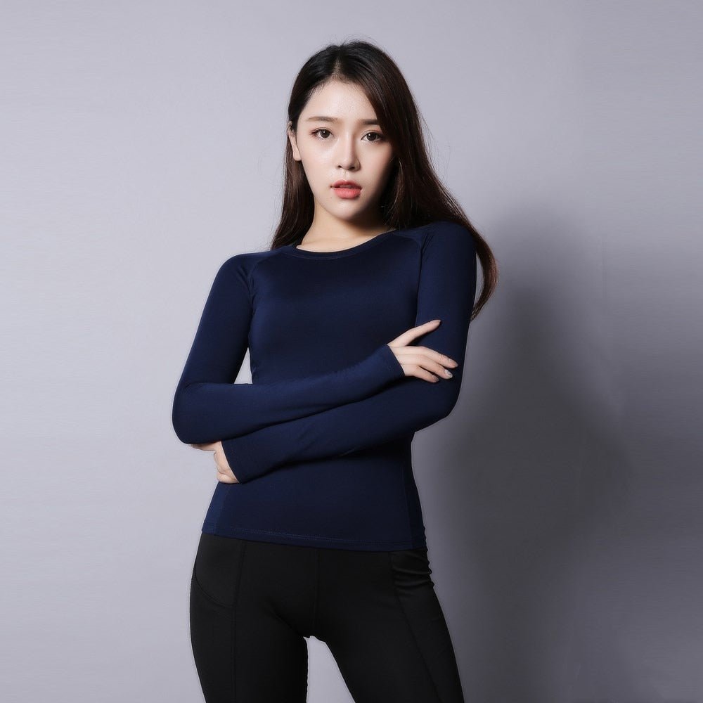 Women's Wool-Lined Thermal Base Layer Set