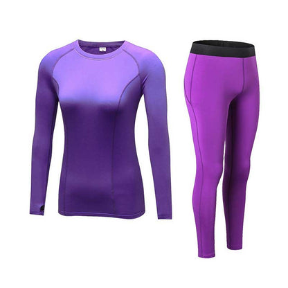 Women's Wool-Lined Thermal Base Layer Set